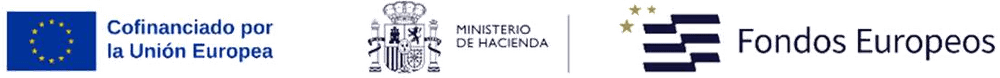Cofinanciado por la Unión Europea, Ministerio de Hacienda y Fondos Europeos